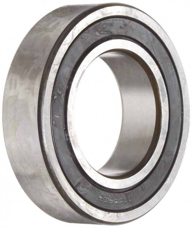 Bearing FAG 2210-2RS-TV Self-Aligning Bearing, Double Row, Double Sealed, Polyamide/Nylon Cage, Normal Clearance, Metric, 50mm ID, 90mm OD, 23mm Width, 5300rpm Maximum Rotaional Speed, 1830lbf Static Load Capacity, 5100lbf Dynamic Load Capacity