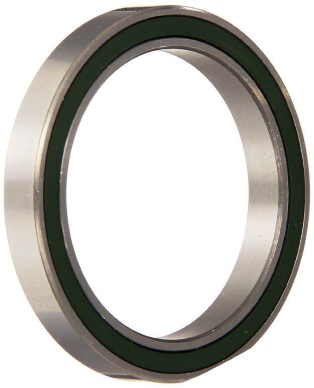 Bearing SKF Radial Bearing, Single Row, Deep Groove Design, ABEC 1 Precision, Double Sealed, Non-Contact, Normal Clearance, Steel Cage