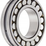 Bearing FAG 22220E1AK-M-C3 Spherical Roller Bearing, Tapered Bore, Brass Cage, C3 Clearance, Metric, 100mm ID, 180mm OD, 46mm Width, 4300rpm Maximum Rotational Speed, 475kN Static Load Capacity, 430kN Dynamic Load Capacity