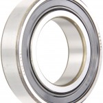 Bearing SKF 6210-2RS Radial Bearing, Single Row, Deep Groove Design, ABEC 1 Precision, Double Sealed, Contact, Normal Clearance, Steel Cage, Metric