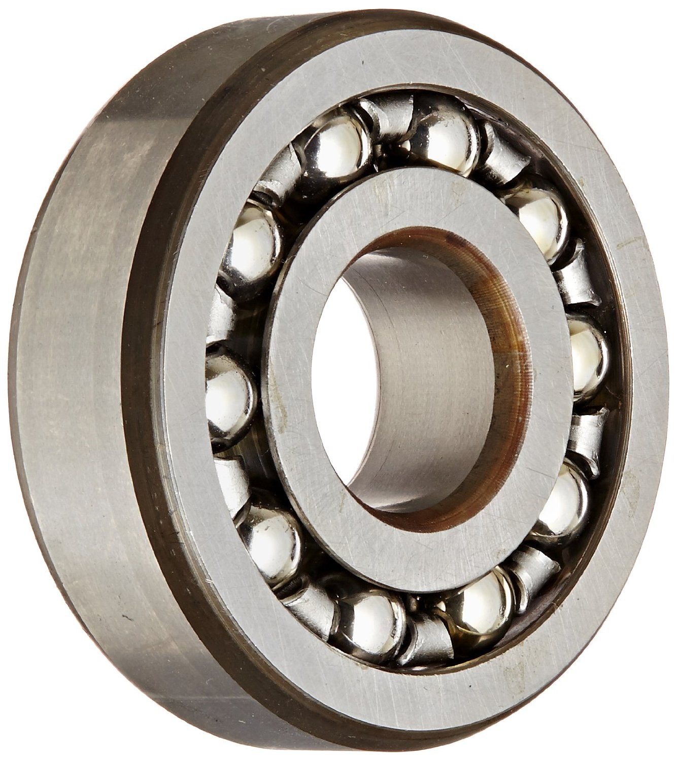 FAG 1302-C3 Self-Aligning Bearing, Double Row, Open, Steel Cage, C3 Clearance, Metric, 15mm ID, 42mm OD, 13mm Width, NULL Maximum Rotaional Speed