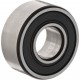 FAG 2205K-2RS-TV-C3 Self-Aligning Bearing, Double Row, Tapered Bore, Double Sealed, Polyamide/Nylon Cage, C3 Clearance, Metric, 25mm ID, 52mm OD, 18mm Width, 9500rpm Maximum Rotaional Speed, 750lbf Static Load Capacity, 2700lbf Dynamic Load Capacity