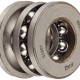 FAG 51201 Grooved Race Thrust Bearing, Single Row, Open, 90° Contact Angle, Steel Cage, Metric, 12mm ID, 28mm OD, 11mm Width, 8000rpm Maximum Rotational Speed, 4250lbf Static Load Capacity, 3000lbf Dynamic Load Capacity