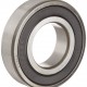 FAG 6203-2RSR-C3 Deep Groove Ball Bearing, Single Row, Double Sealed, Steel Cage, C3 Clearance, Metric, 17mm ID, 40mm OD, 12mm Width, 12000rpm Maximum Rotational Speed, 1070lbf Static Load Capacity, 2150lbf Dynamic Load Capacity