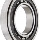 FAG NU214E-TVP2-C3 Cylindrical Roller Bearing, Single Row, Straight Bore, Removable Inner Ring, High Capacity, Polyamide Cage, C3 Clearance, 70mm ID, 125mm OD, 24mm Width