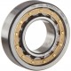 FAG NU2322E-M1A-C3 Cylindrical Roller Bearing, Single Row, Straight Bore, Removable Inner Ring, High Capacity, Brass Cage, C3 Clearance, 110mm ID, 240mm OD, 80mm Width