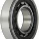 FAG NU313E-TVP2-C3 Cylindrical Roller Bearing, Single Row, Straight Bore, Removable Inner Ring, High Capacity, Polyamide Cage, C3 Clearance, 65mm ID, 140mm OD, 33mm Width