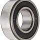 FAG 2205-2RS-TV Self-Aligning Bearing, Double Row, Double Sealed, Polyamide/Nylon Cage, Normal Clearance, Metric, 25mm ID, 52mm OD, 18mm Width, 9500rpm Maximum Rotaional Speed, 750lbf Static Load Capacity, 2700lbf Dynamic Load Capacity