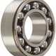 FAG 2206K-TV-C3 Self-Aligning Bearing, Double Row, Tapered Bore, Open, Polyamide/Nylon Cage, C3 Clearance, Metric, 30mm ID, 62mm OD, 20mm Width, 12000rpm Maximum Rotaional Speed, 1560lbf Static Load Capacity, 5700lbf Dynamic Load Capacity