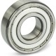 FAG 6212ZR Radial Bearing, Single Row, ABEC 1 Precision, Single Shield, Steel Cage, Normal Clearance, Metric, 60mm ID, 110mm OD, 22mm Width, 6000rpm Maximum Rotational Speed, 8150lbf Static Load Capacity, 11800lbf Dynamic Load Capacity