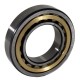 FAG NU1068M1 Cylindrical Roller Bearing, Single Row, Straight Bore, Removable Inner Ring, Standard Capacity, Brass Cage, Normal Clearance, 340mm ID, 520mm OD, 82mm Width