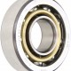 FAG 7310B-MP-UO Angular Contact Ball Bearing, Single Row, Open, 40° Contact Angle, Brass Cage, Normal Clearance, Metric, 50mm ID, 110mm OD, 27mm Width, 7000rpm Maximum Rotational Speed, 11400lbf Static Load Capacity, 16000lbf Dynamic Load Capacity,