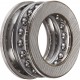FAG 51106 Grooved Race Thrust Bearing, Single Row, Open, 90° Contact Angle, Steel Cage, Metric, 30mm ID, 47mm OD, 11mm Width, 5600rpm Maximum Rotational Speed, 7500lbf Static Load Capacity, 3750lbf Dynamic Load Capacity